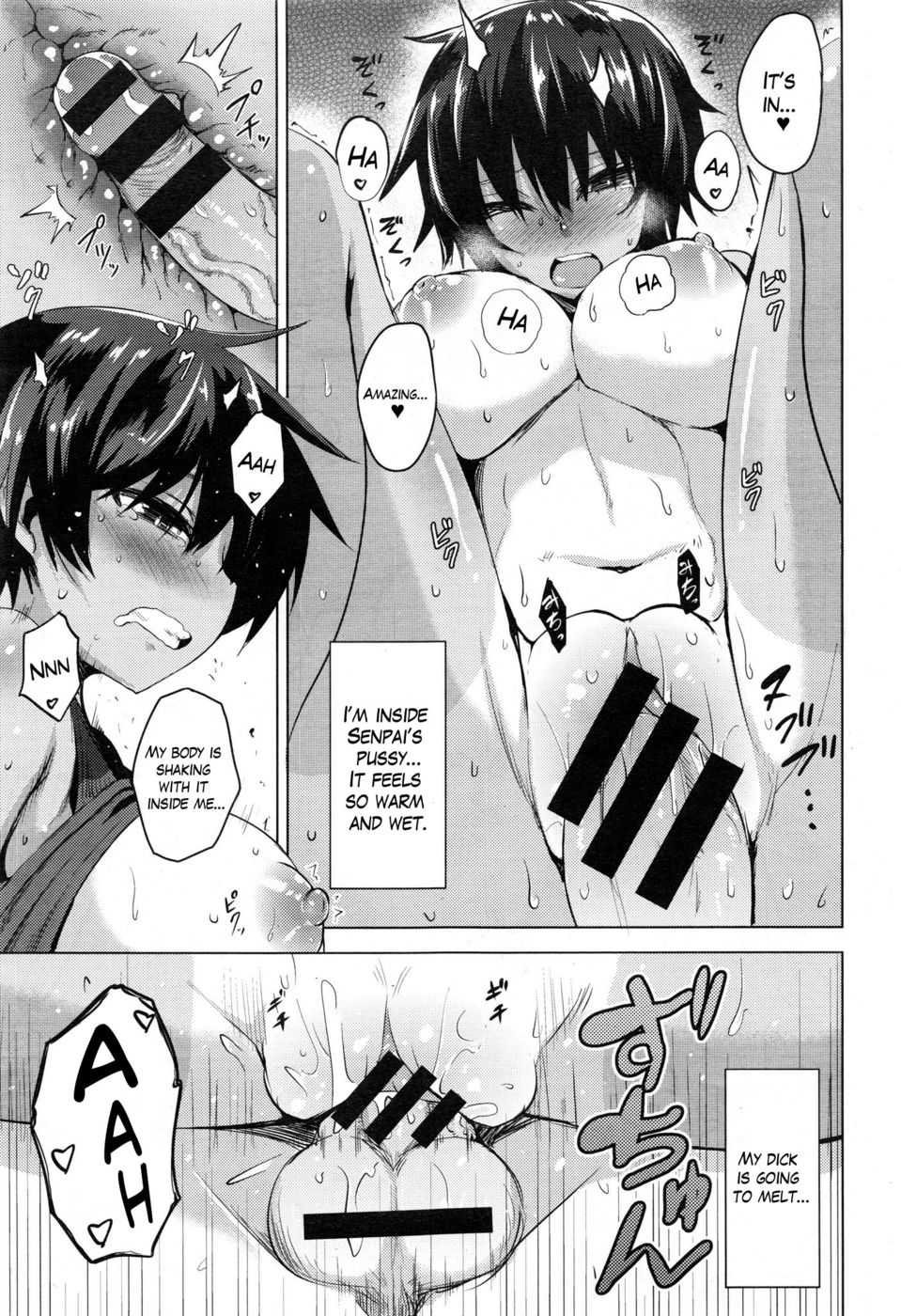 Hentai Manga Comic-Senpai ni Necchuu! - Senpai, Oppai, I'm Lovin Her Hip-Read-13